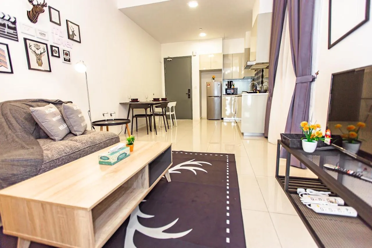 Apartment Paradigm Residence Paradigm Mall 1 Bedroom 4Pax Johor Bahru