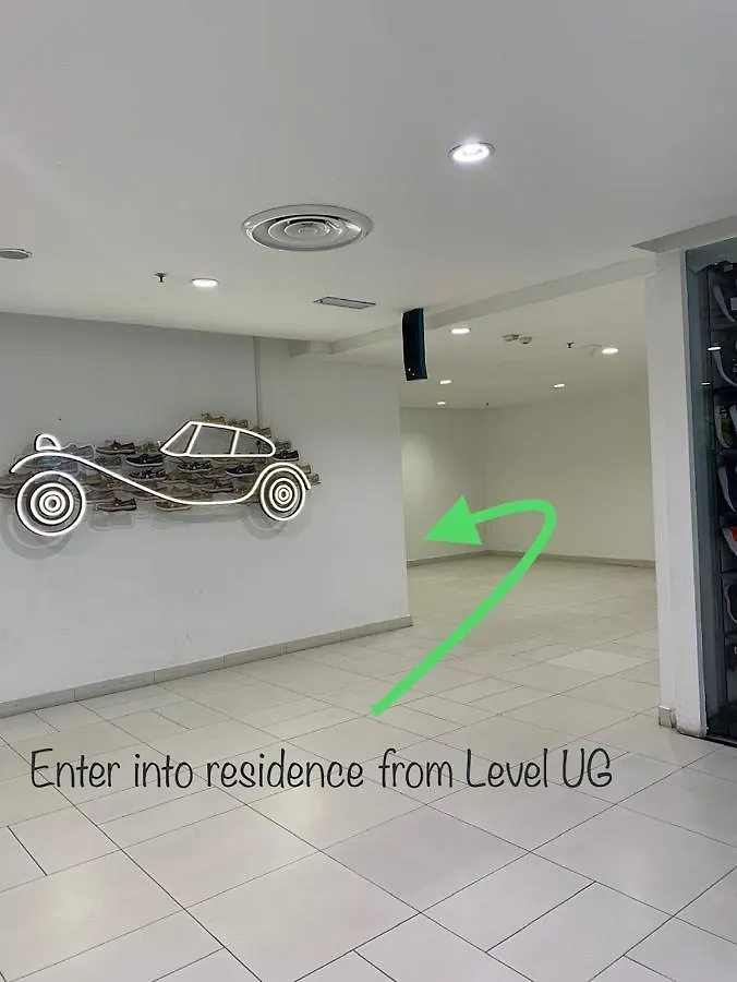 Paradigm Residence Paradigm Mall 1 Bedroom 4Pax Johor Bahru
